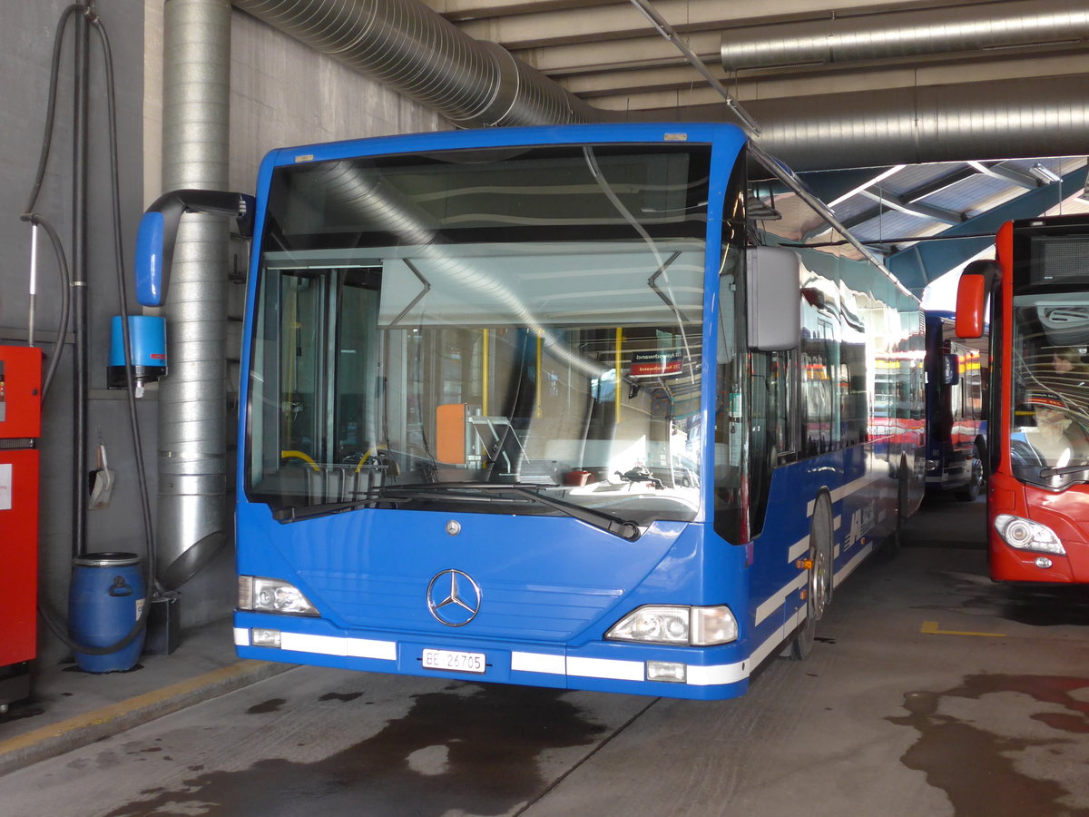 (178'229) - AFA Adelboden - Nr. 93/BE 26'705 - Mercedes (ex Nr. 5) am 29. Januar 2017 im Autobahnhof Adelboden