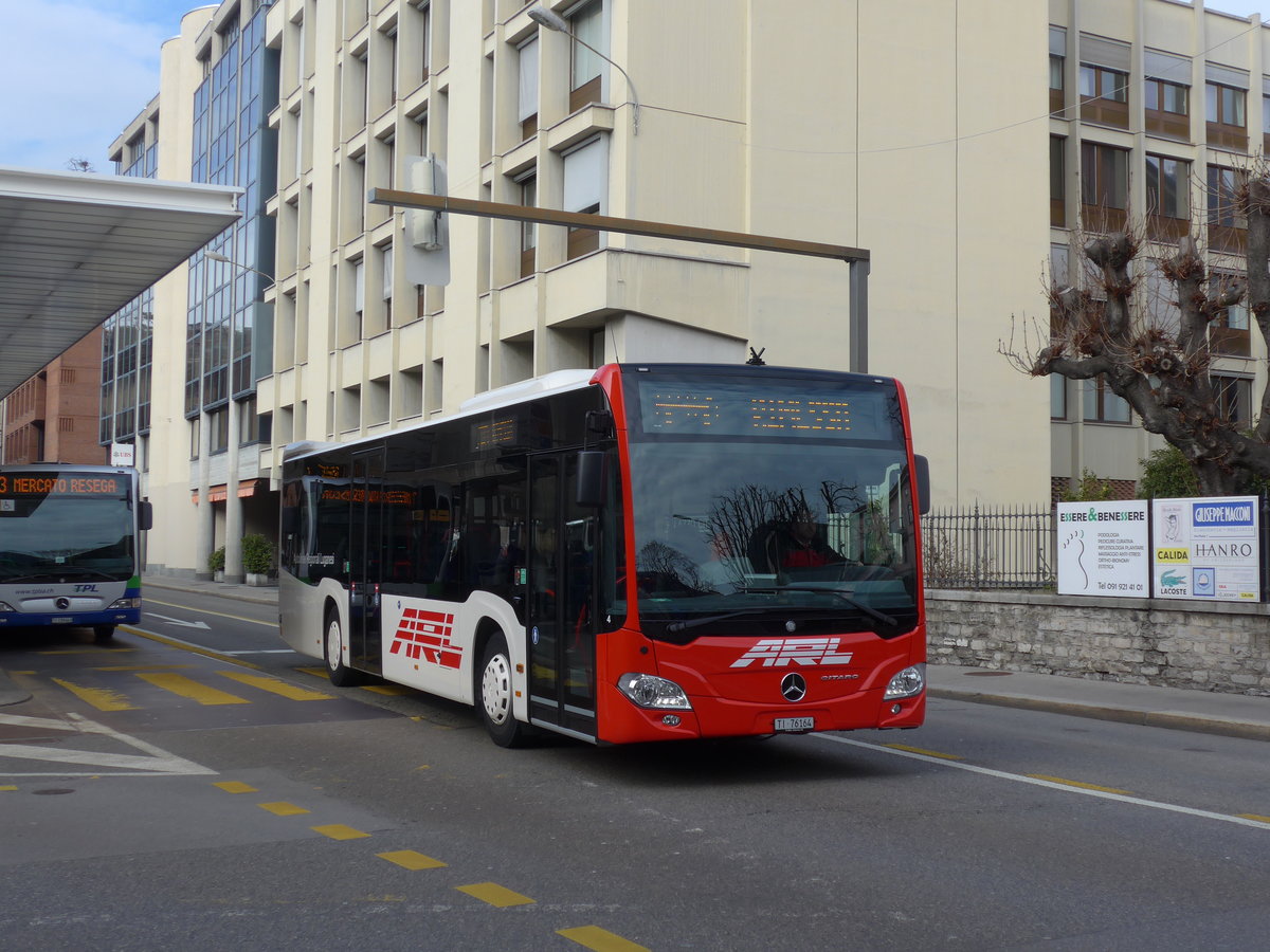 (178'322) - ARL Viganello - Nr. 4/TI 76'164 - Mercedes am 7. Februar 2017 in Lugano, Centro