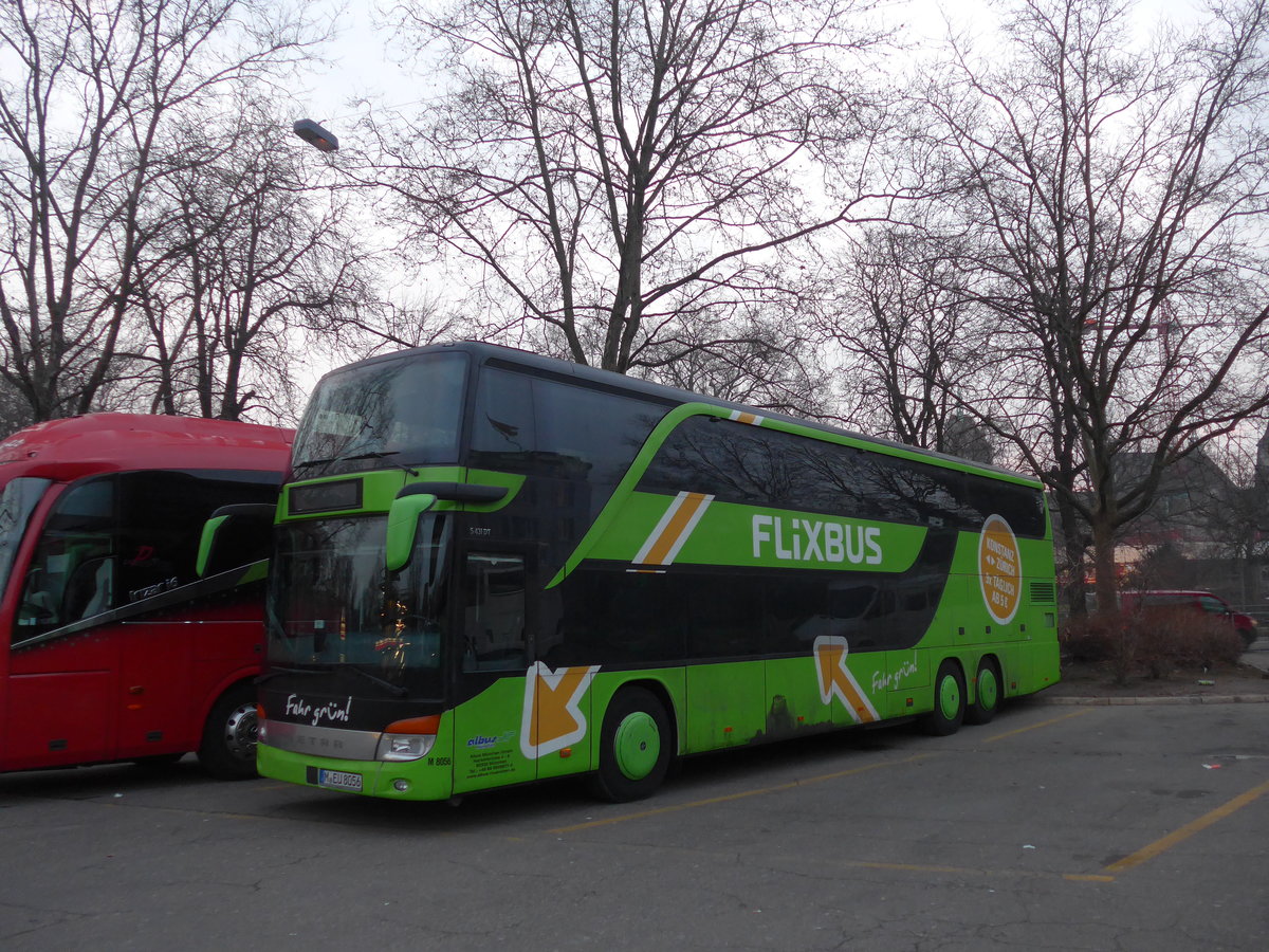 (178'431) - Aus Deutschland: Albus, Mnchen - Nr. M8056/M-EU 8056 - Setra am 10. Februar 2017 in Zrich, Sihlquai