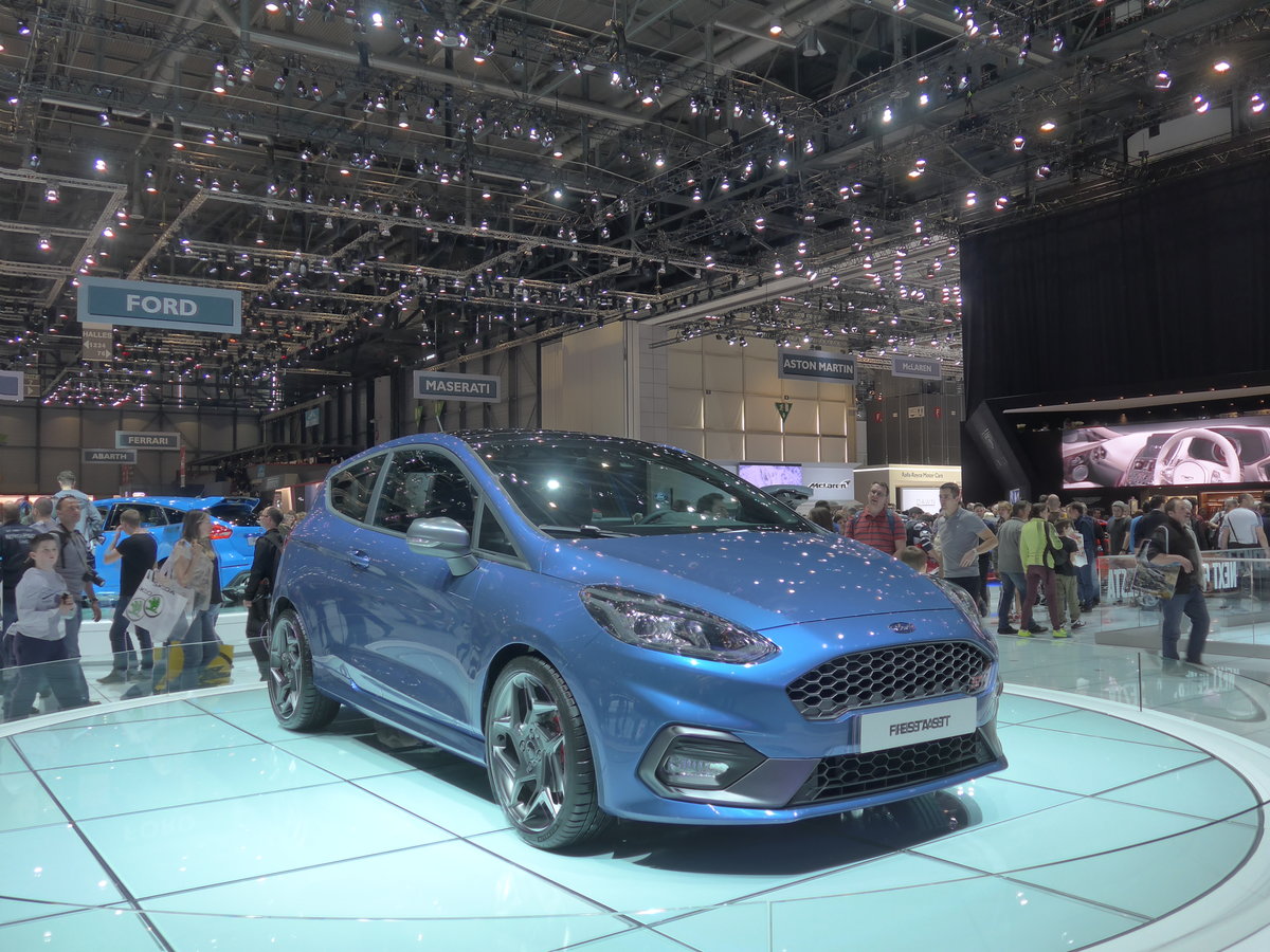 (178'893) - Ford Fiesta ST am 11. Mrz 2017 im Autosalon Genf