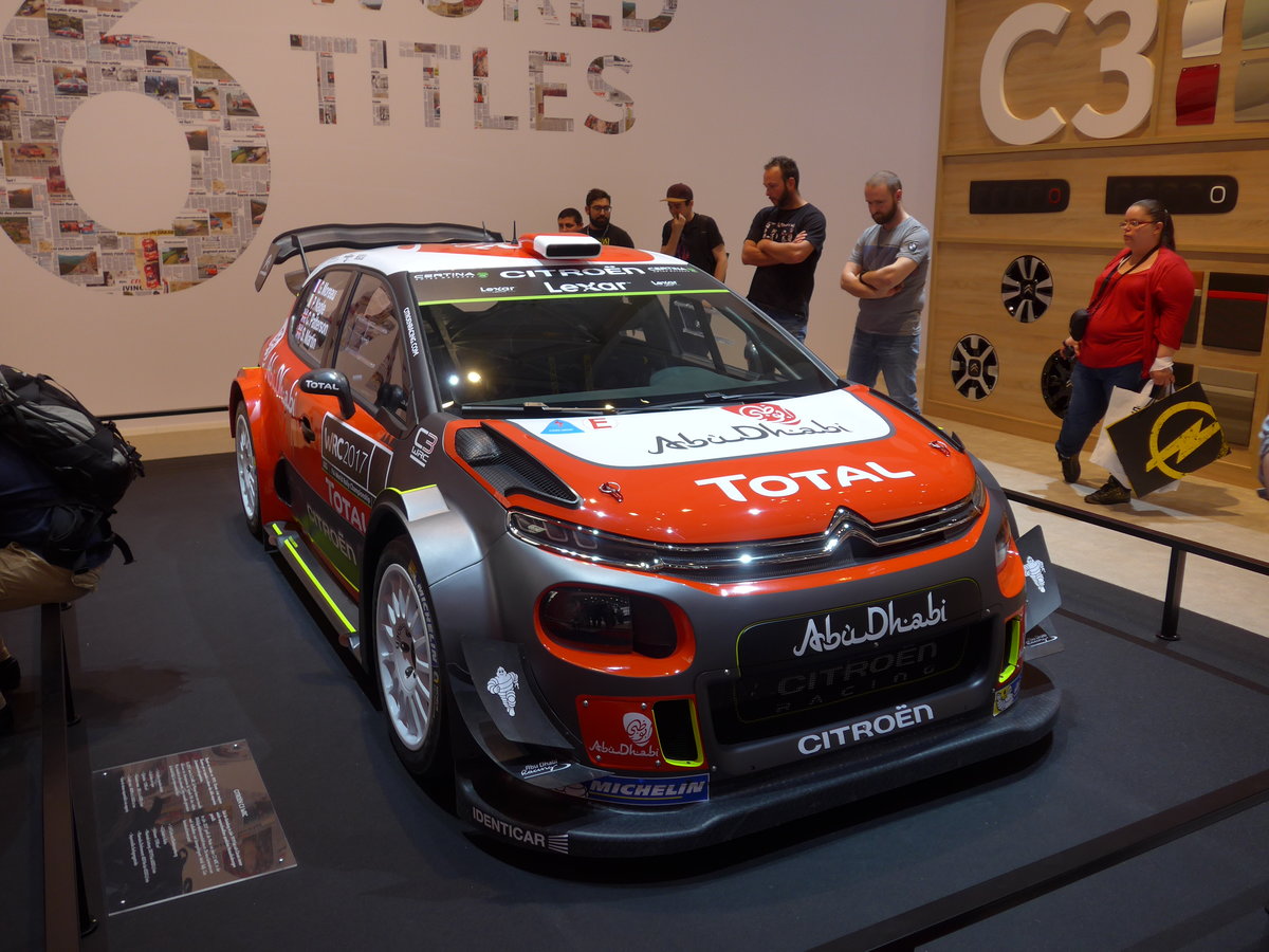 (178'909) - Citron am 11. Mrz 2017 im Autosalon Genf