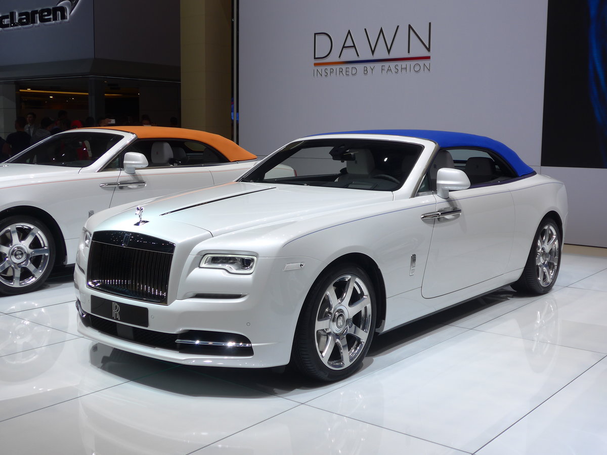 (178'913) - Rolls-Royce am 11. Mrz 2017 im Autosalon Genf