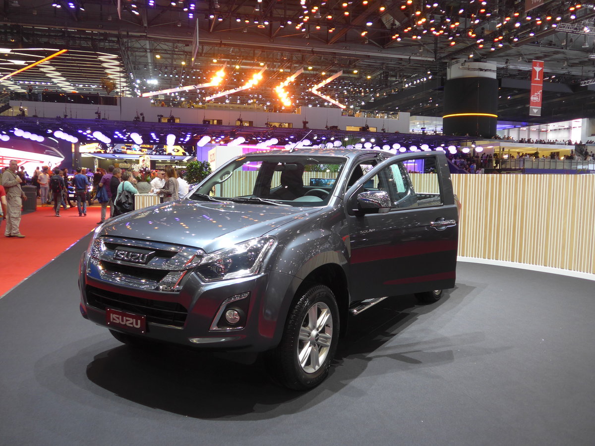 (178'921) - Isuzu am 11. Mrz 2017 im Autosalon Genf