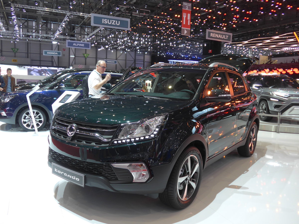 (178'922) - SsangYoung Korando am 11. Mrz 2017 im Autosalon Genf