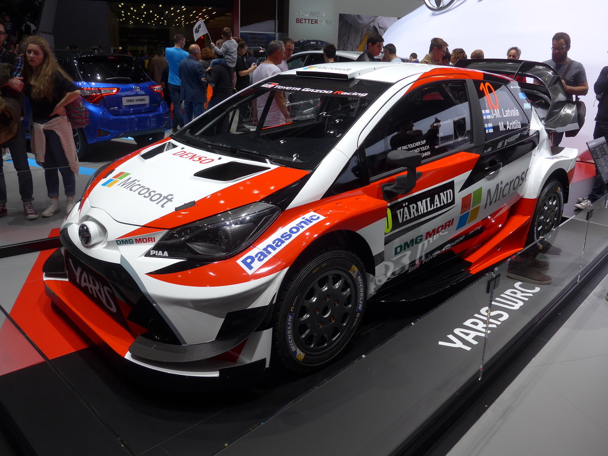 (178'931) - Toyota Yaris am 11. Mrz 2017 im Autosalon Genf