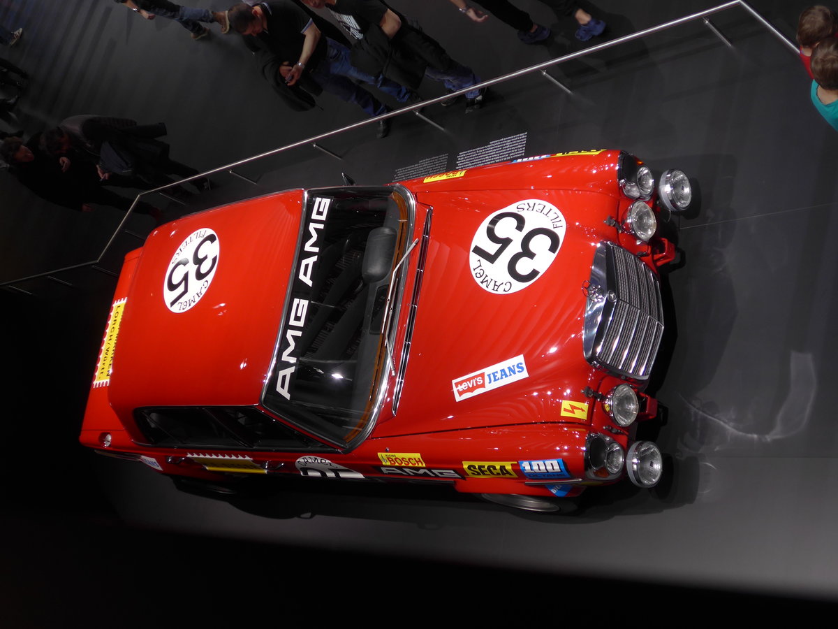 (178'933) - Mercedes 300 SEL am 11. Mrz 2017 im Autosalon Genf