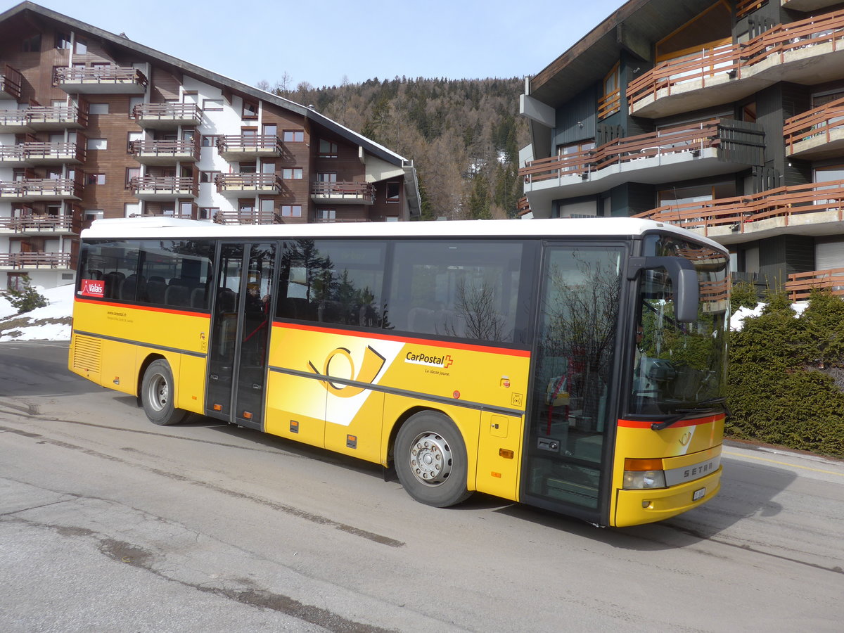 (178'956) - TRD, Savise - VS 16'013 - Setra (ex Dubuis, Savise) am 12. Mrz 2017 in Anzre, Tlcabine