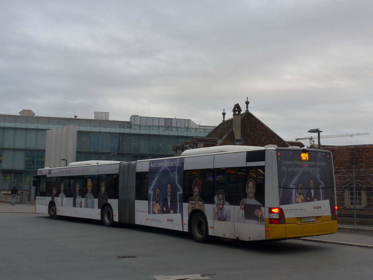 (178'993) - PostAuto Bern - Nr. 667/BE 615'372 - MAN am 20. Mrz 2017 in Bern, Postautostation