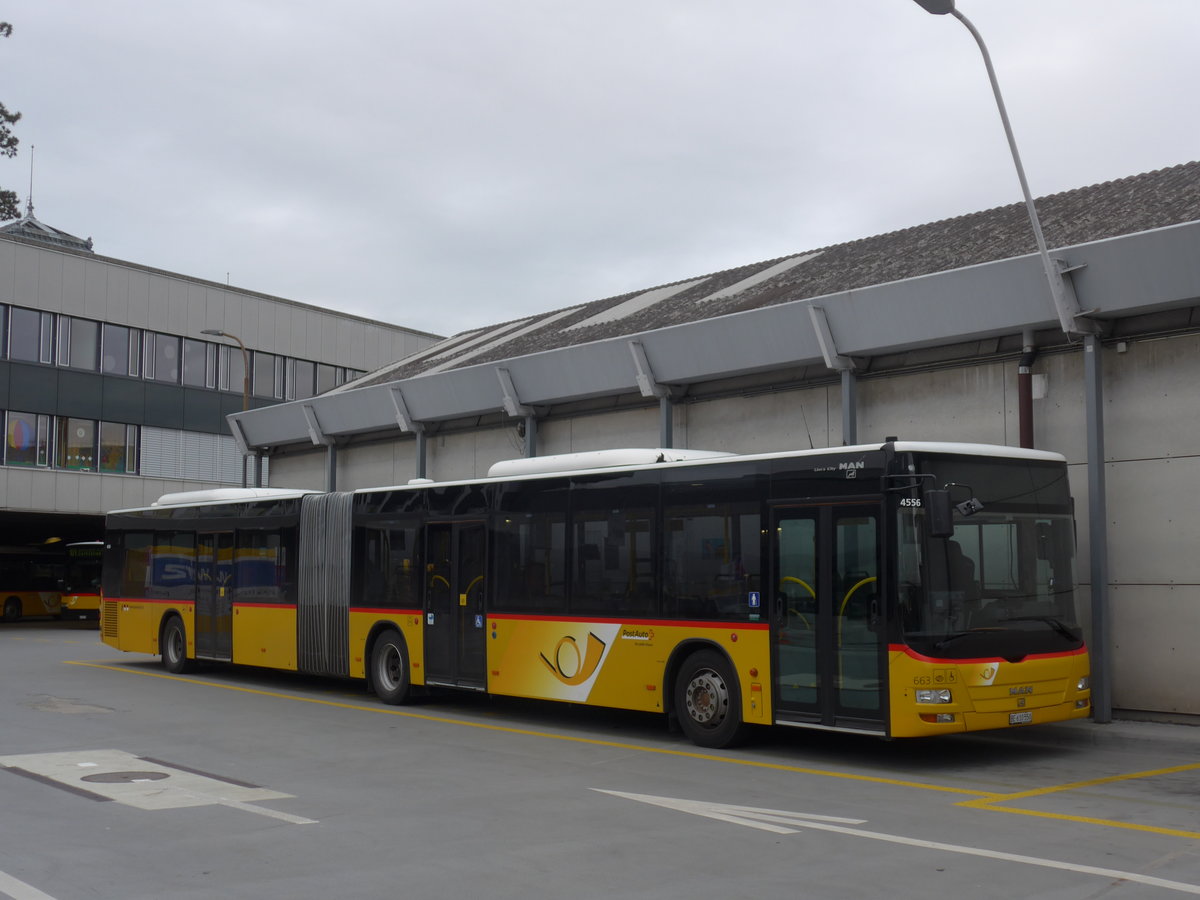 (178'994) - PostAuto Bern - Nr. 663/BE 610'550 - MAN am 20. Mrz 2017 in Bern, Postautostation