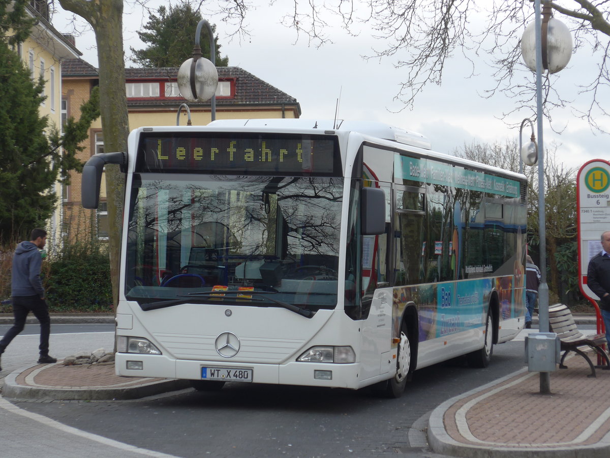 (179'010) - Bchle, Waldshut - WT-X 480 - Mercedes am 20. Mrz 2017 beim Bahnhof Waldshut