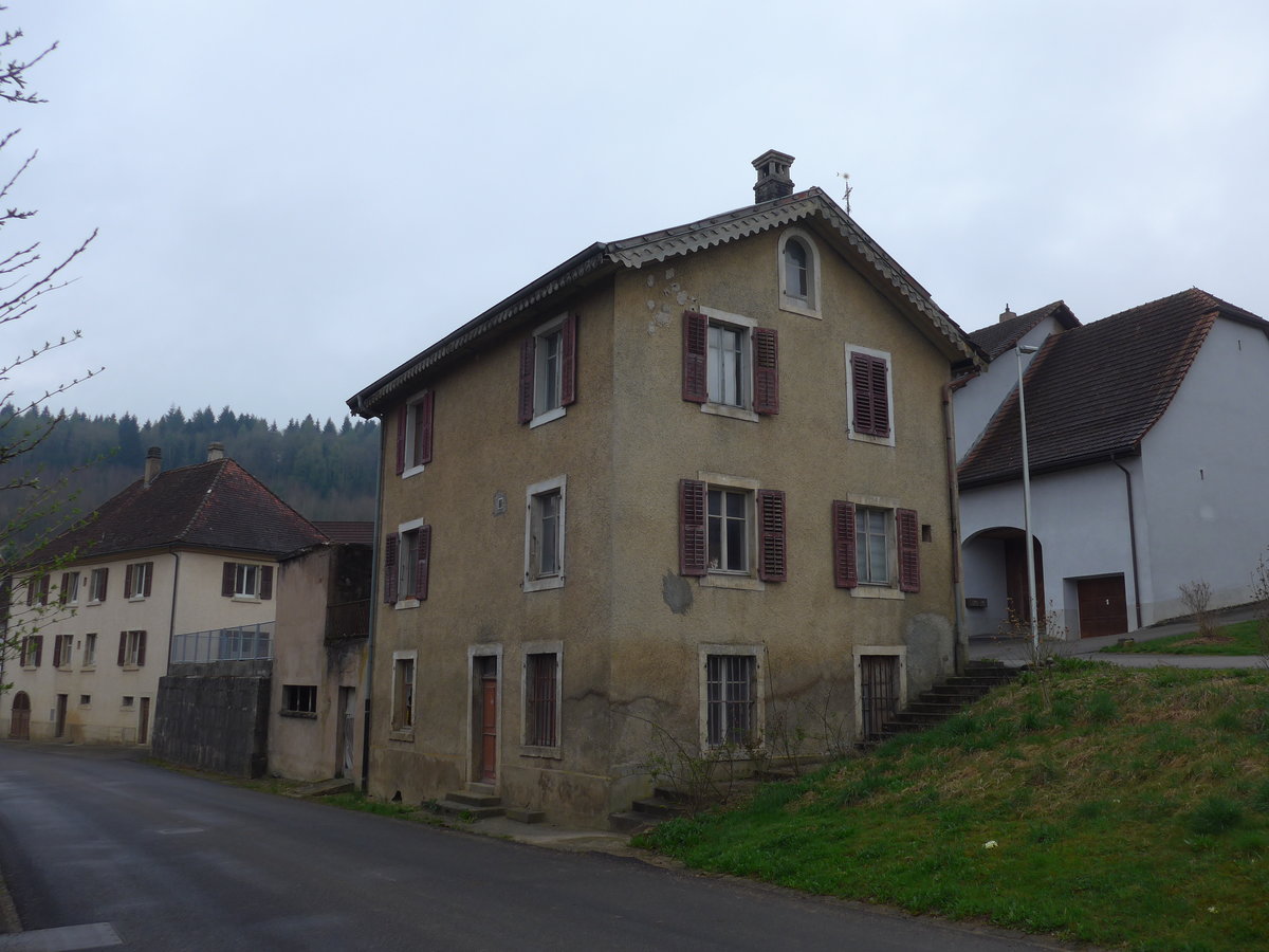 (179'320) - Alte Post am 2. April 2017 in Vendlincourt