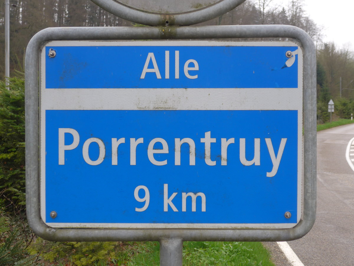 (179'339) - Ortsende von Vendlincourt am 2. April 2017