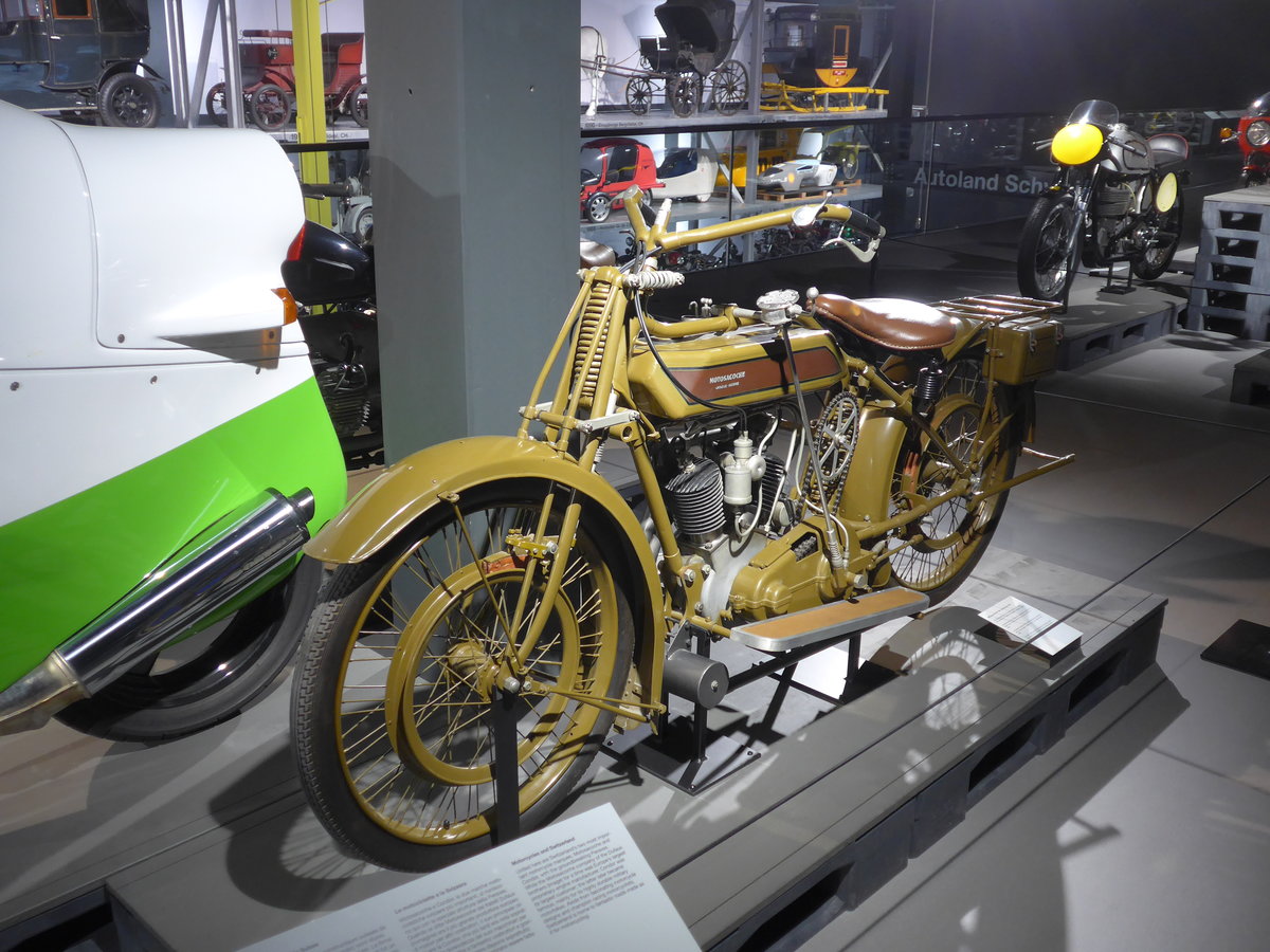 (179'782) - Motosacoche am 29. April 2017 in Luzern, Verkehrshaus