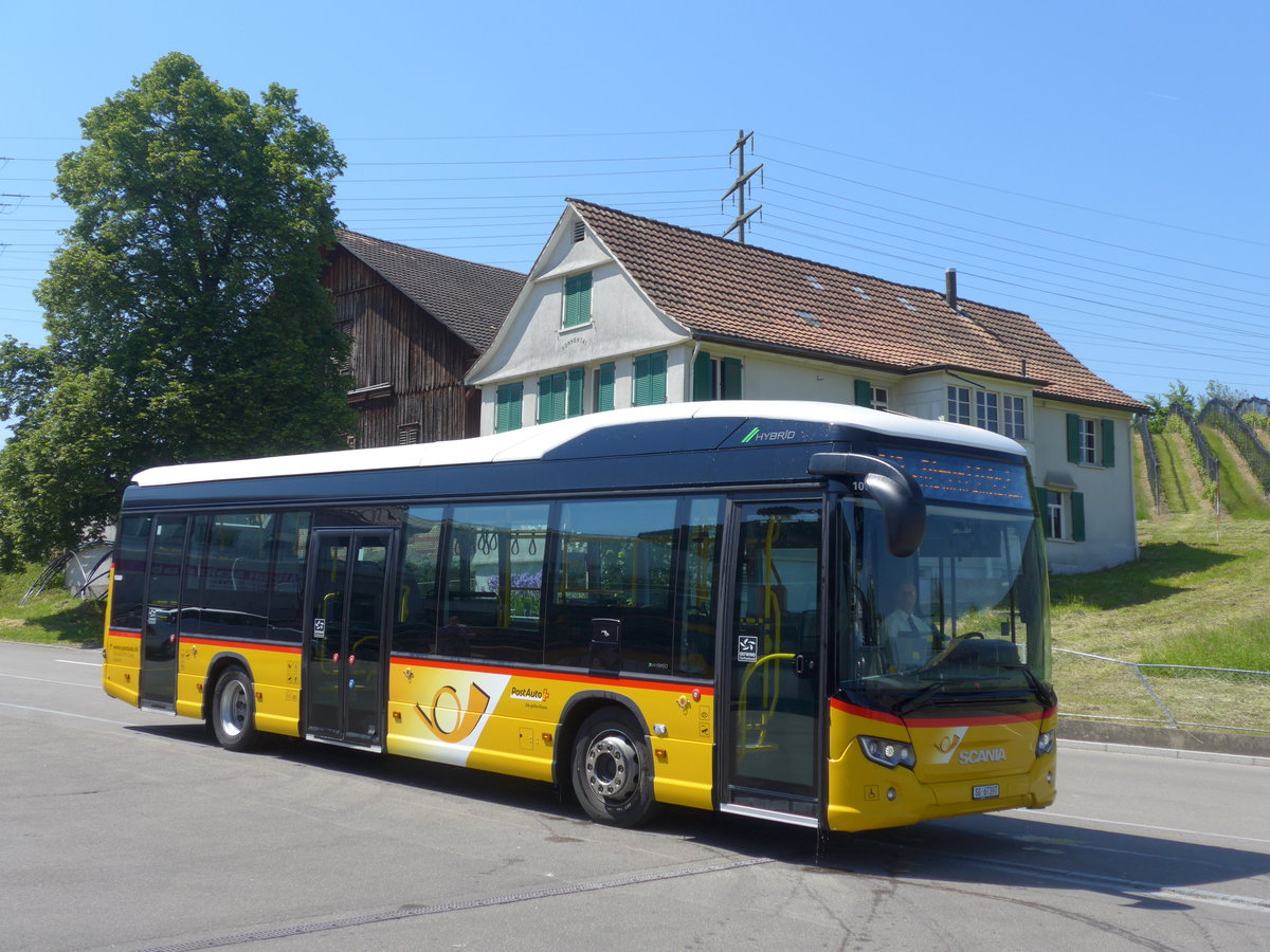 (180'373) - Schwizer, Goldach - SG 67'397 - Scania am 22. Mai 2017 in Goldach, Garage