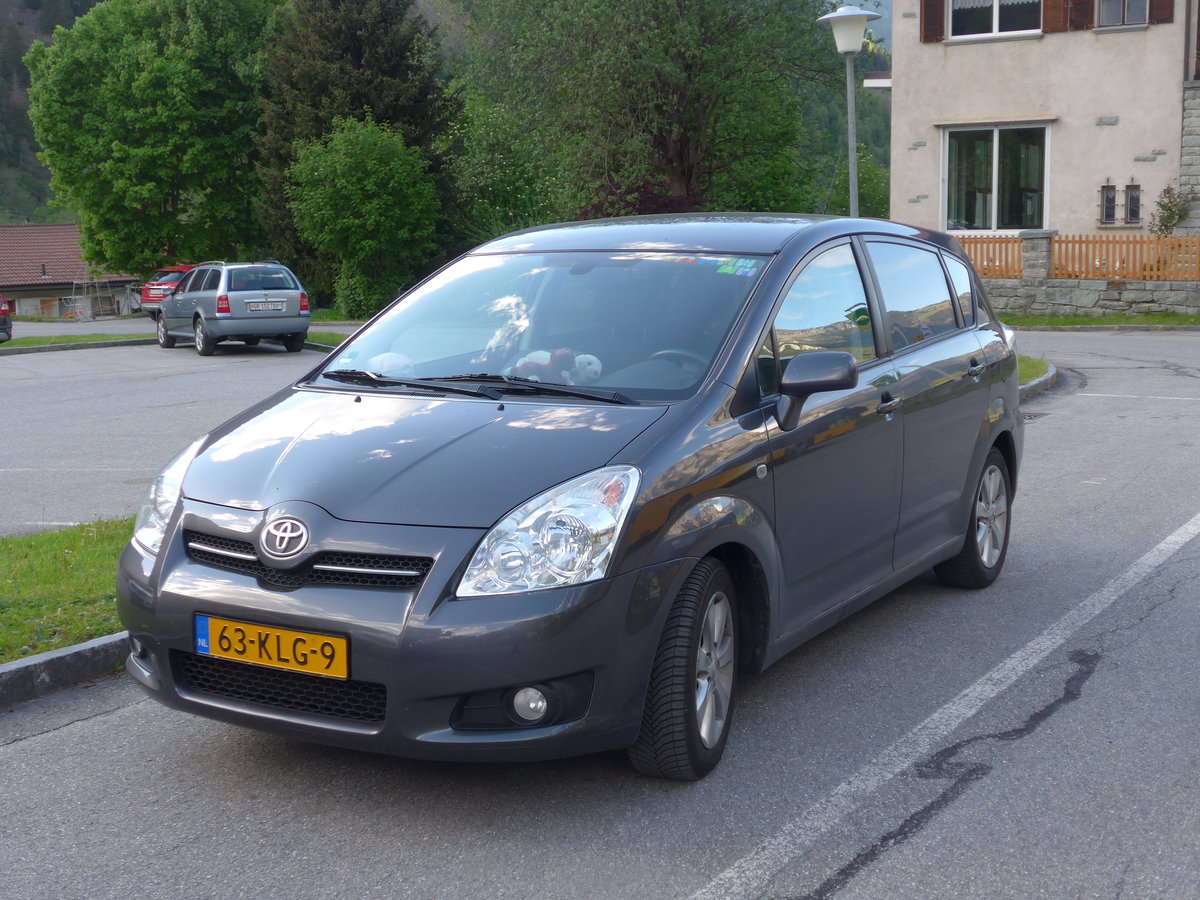 (180'439) - Toyota - 63-KLG-9 - am 22. Mai 2017 in Andeer