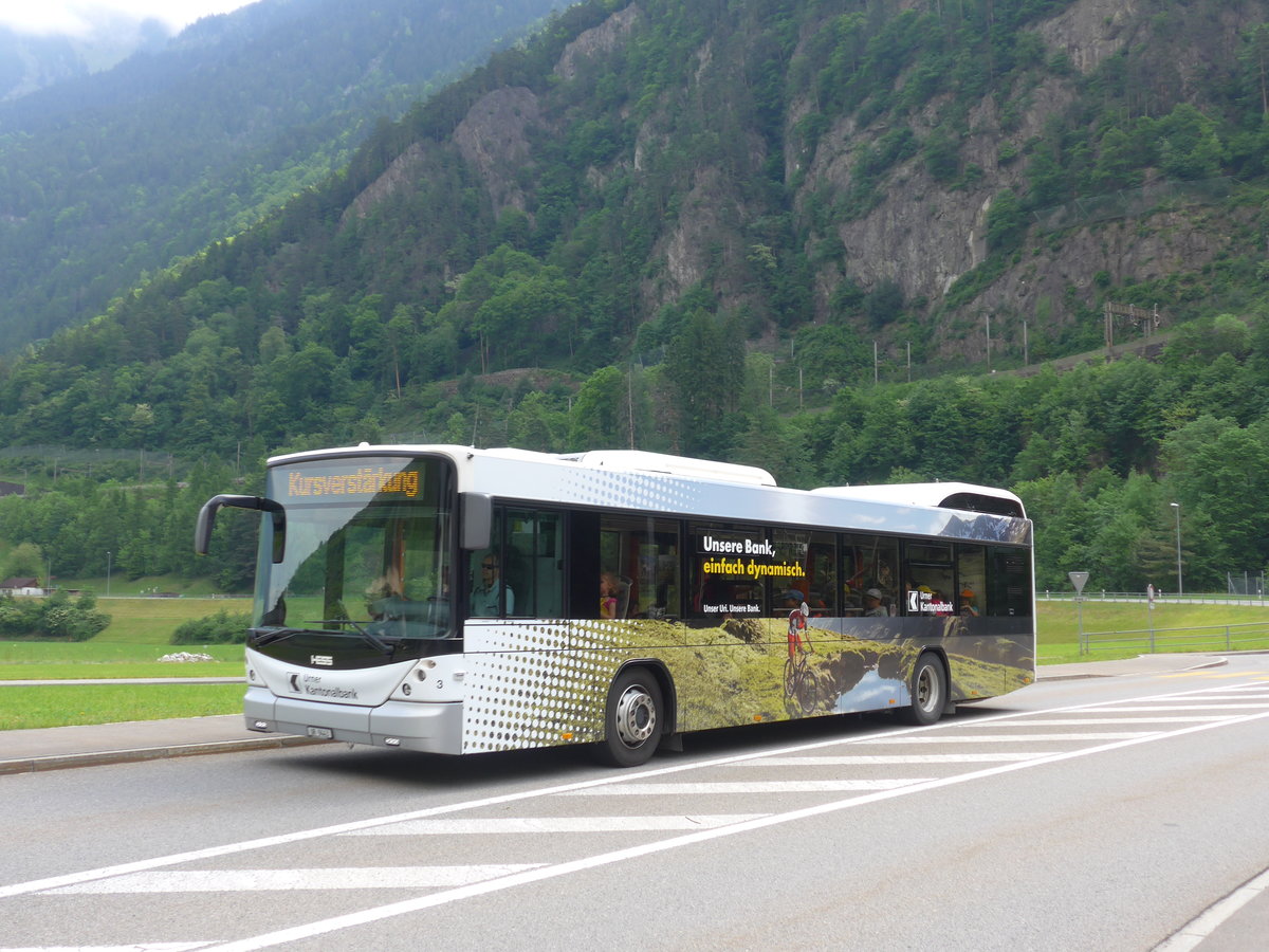 (180'688) - AAGU Altdorf - Nr. 3/UR 9443 - Hess am 24. Mai 2017 bei Amsteg