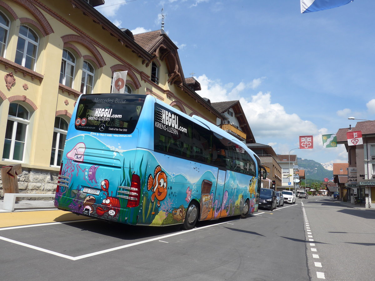 (180'737) - Heggli, Kriens - LU 15'599 - Mercedes am 24. Mai 2017 in Brienz, Jobin