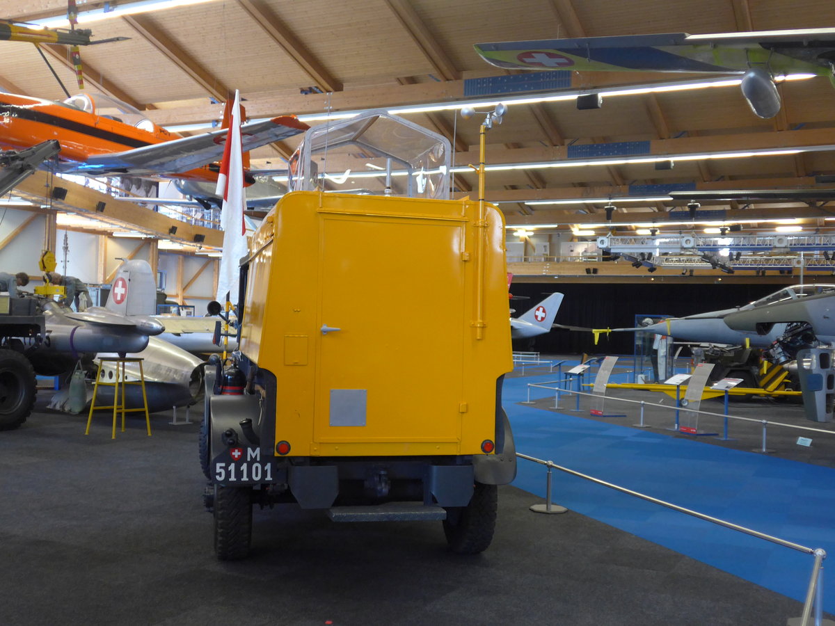 (180'829) - Schweizer Armee - M+51'101 - Dodge am 27. Mai 2017 in Dbendorf, Fliegermuseum
