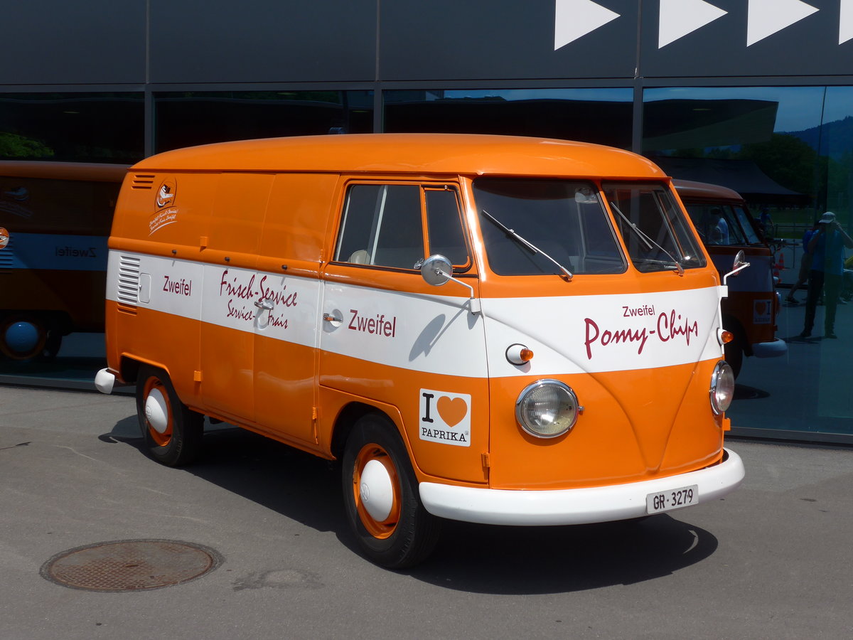 (180'885) - Zweifel - GR 3279 - Volkswagen am 28. Mai 2017 in Luzern, Allmend