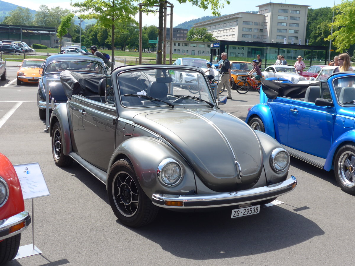 (180'891) - VW-Kfer - ZG 29'538 - am 28. Mai 2017 in Luzern, Allmend