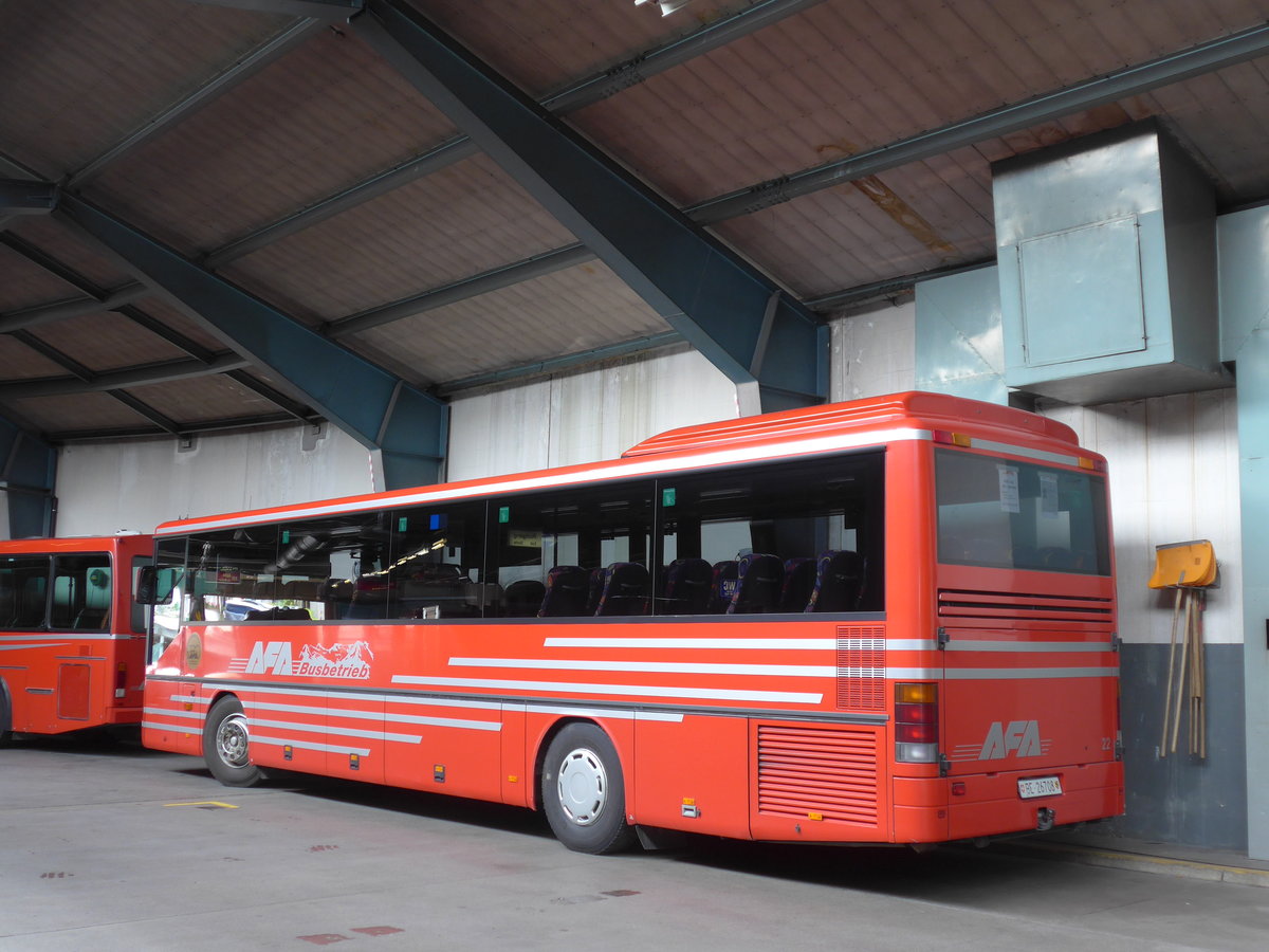 (180'976) - AFA Adelboden - Nr. 22/BE 26'708 - Setra (ex Nr. 8) am 4. Juni 2017 im Autobahnhof Adelboden