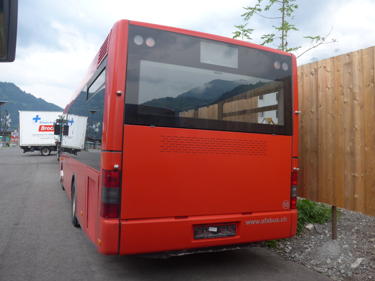 (181'104) - AFA Adelboden - Nr. 55 - MAN/Gppel am 14. Juni 2017 in Frutigen, Garage