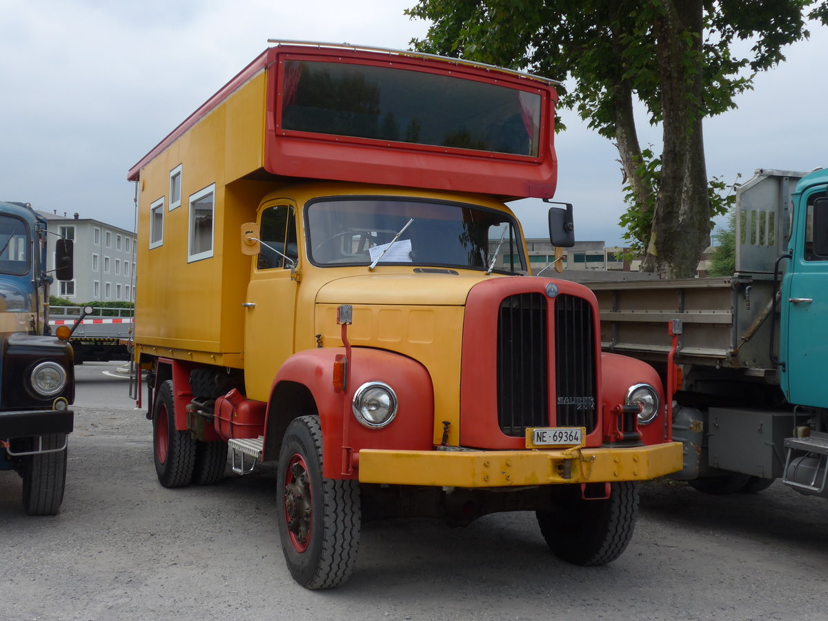 (181'269) - Saurer - NE 69'364 - am 24. Juni 2017 in Aigle, Saurertreffen