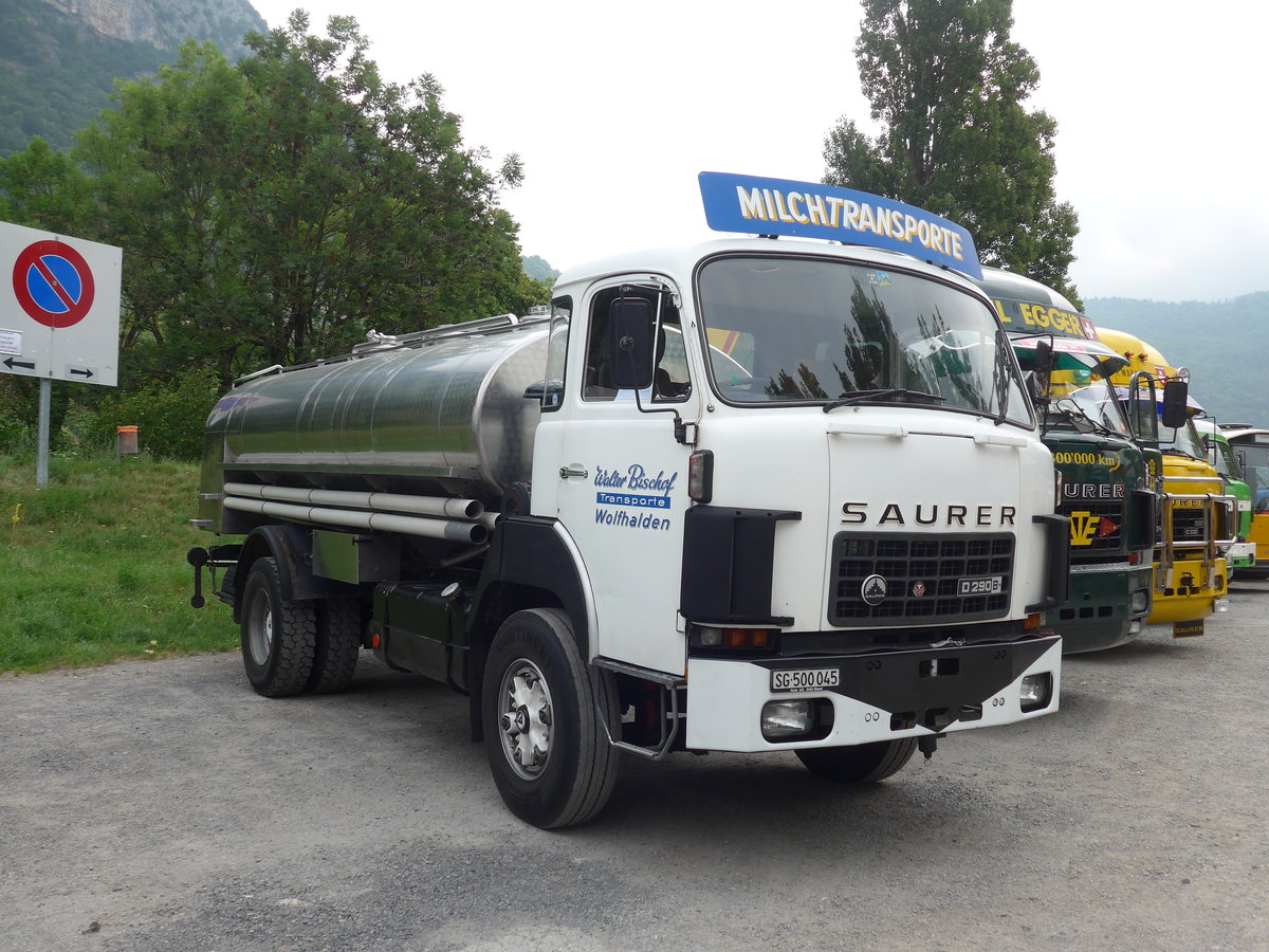 (181'314) - Bischof, Wolfhalden - SG 500'045 - Saurer am 24. Juni 2017 in Aigle, Saurertreffen