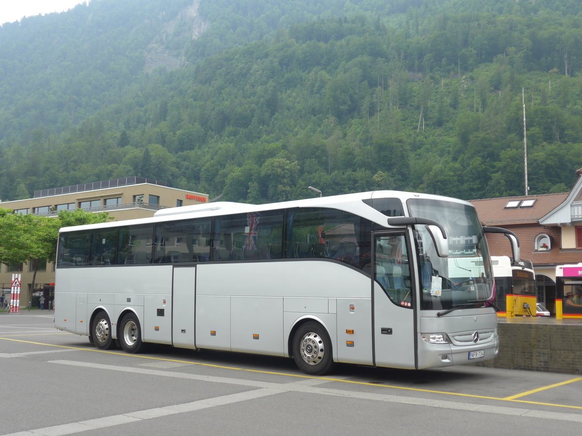 (181'367) - Aus Ungarn: Kons-Tans Tours, Budapest - NFR-734 - Mercedes am 24. Juni 2017 beim Bahnhof Interlaken Ost