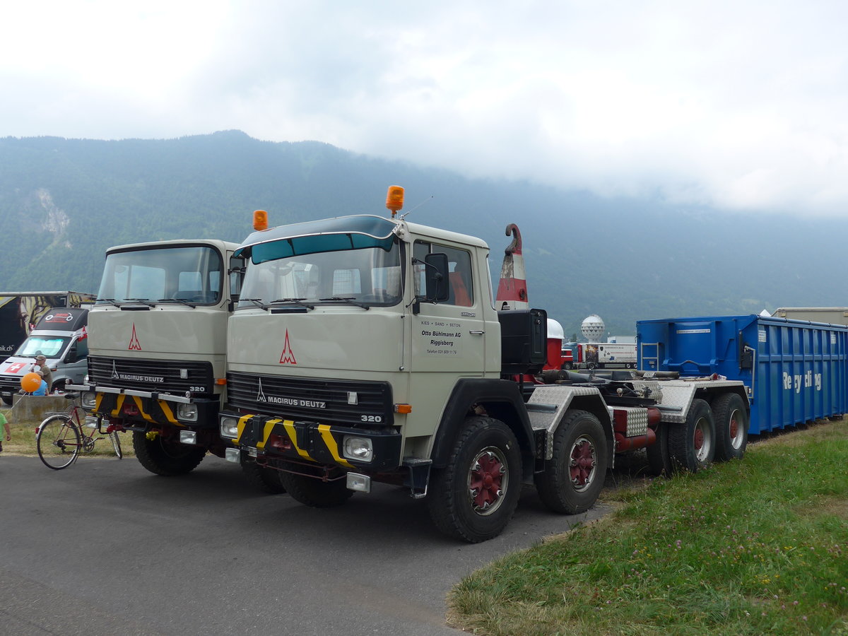 (181'415) - Bhlmann, Riggisberg - Magirus-Deutz am 24. Juni 2017 in Interlaken, Flugplatz