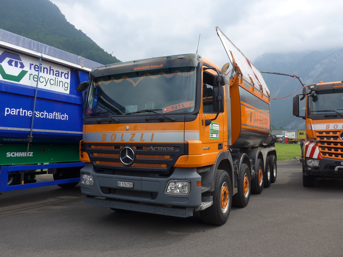 (181'428) - Bolzli, Oberburg - Nr. 8/BE 176'722 - Mercedes am 24. Juni 2017 in Interlaken, Flugplatz