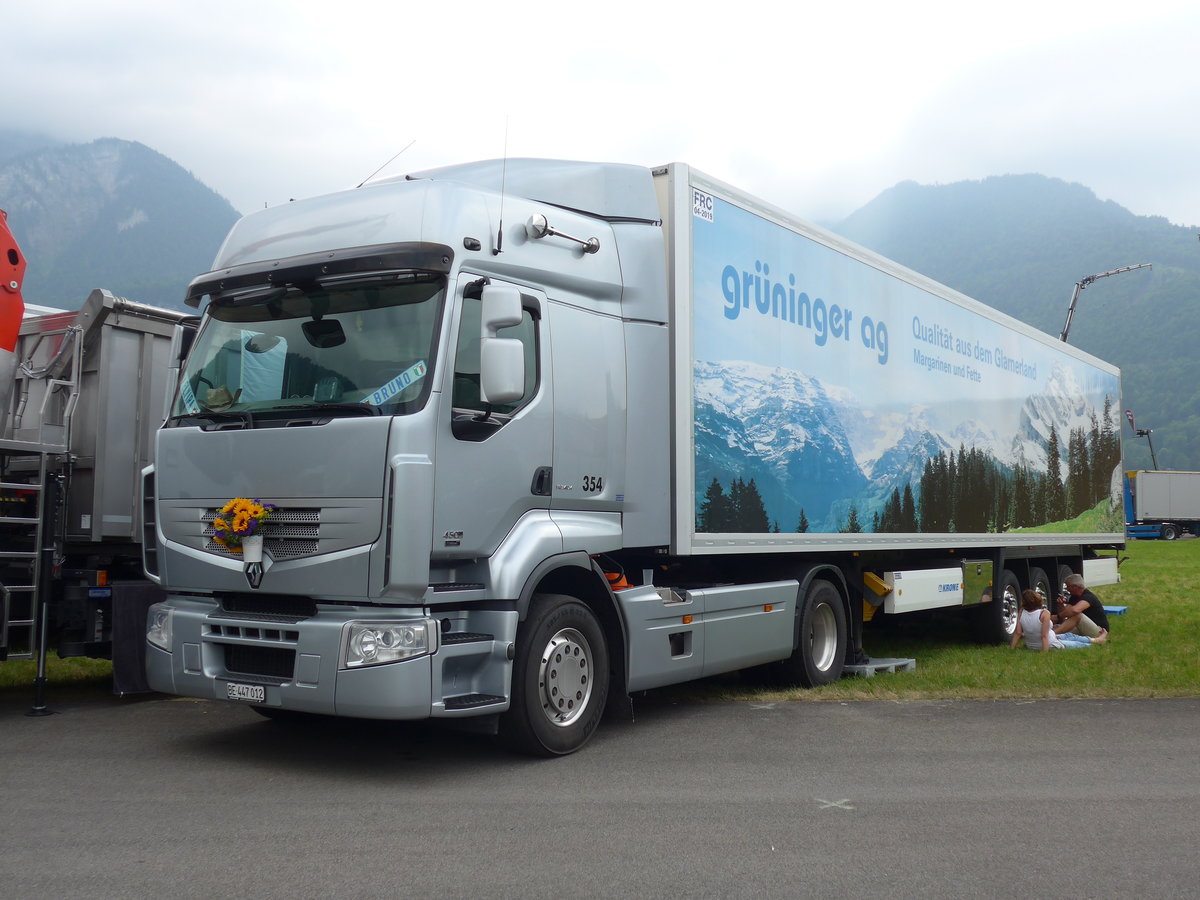 (181'440) - Renault - Nr. 354/BE 447'012 - am 24. Juni 2017 in Interlaken, Flugplatz