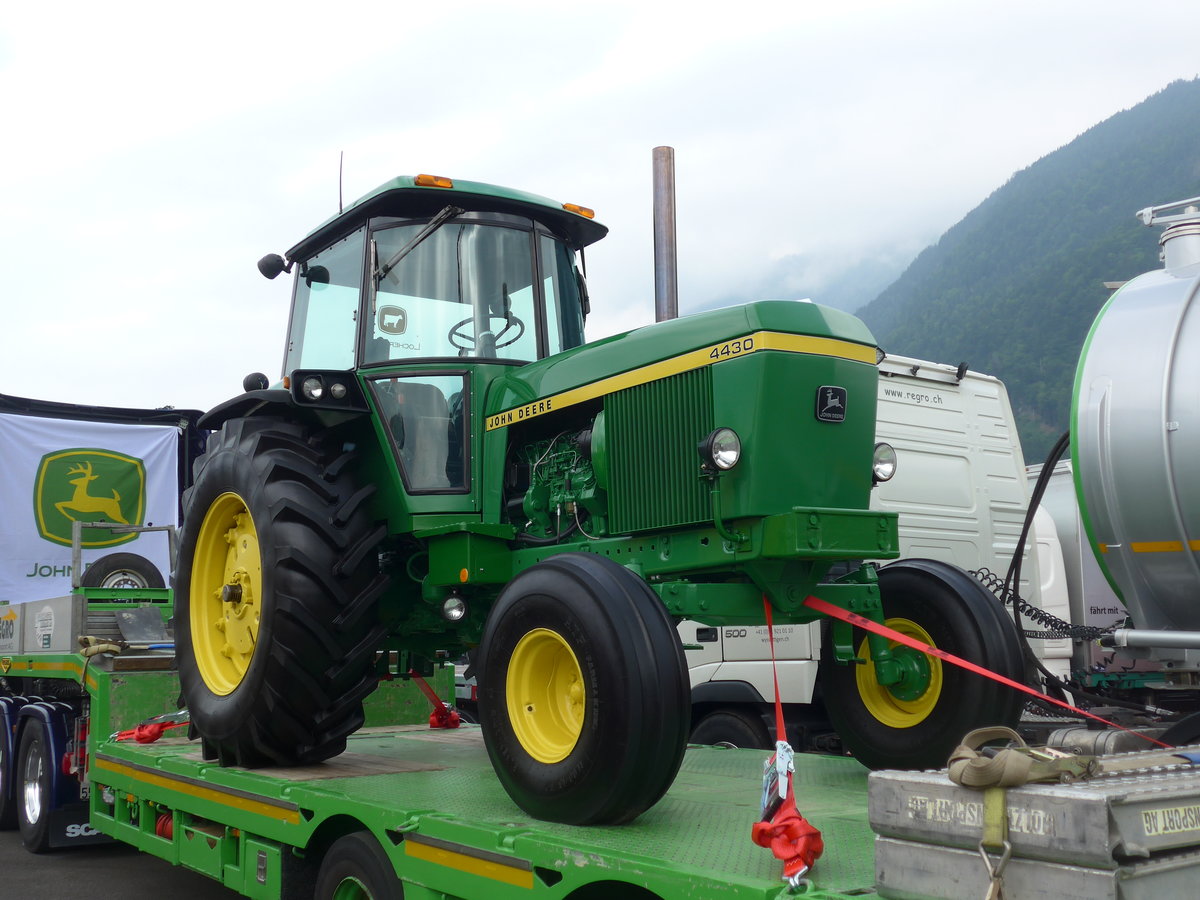 (181'457) - John Deere - BE 14'705 - am 24. Juni 2017 in Interlaken, Flugplatz