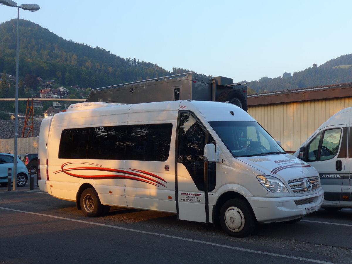 (181'548) - Gross, Rorschach - Nr. 14/SG 90'014 - Mercedes am 24. Juni 2017 in Thun, Seestrasse