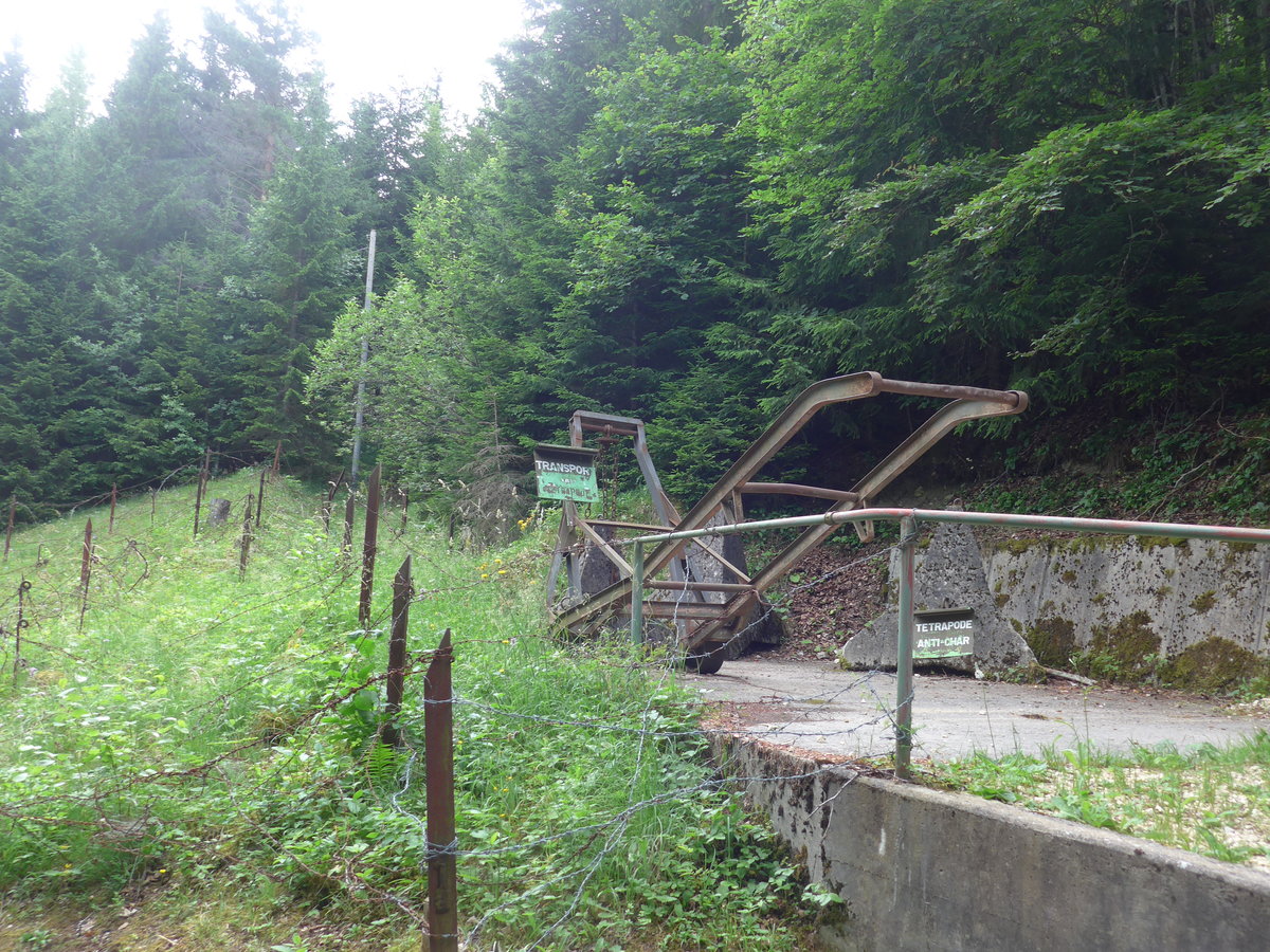 (181'550) - Im Militrmuseum am 25. Juni 2017 in Vallorbe