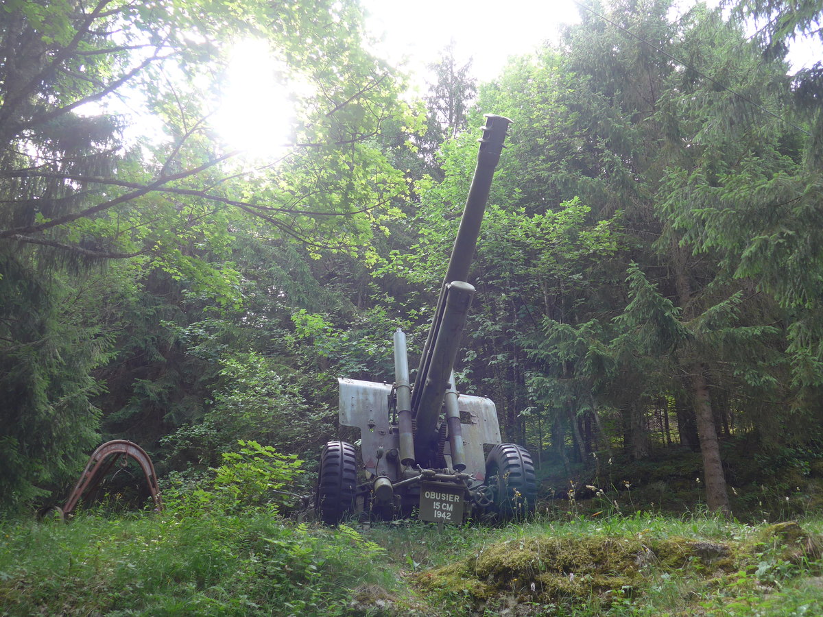 (181'552) - Im Militrmuseum am 25. Juni 2017 in Vallorbe