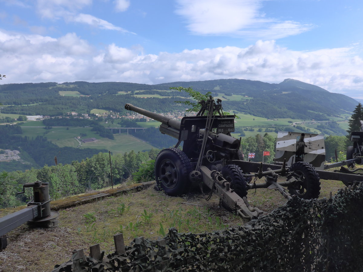 (181'553) - Im Militrmuseum am 25. Juni 2017 in Vallorbe