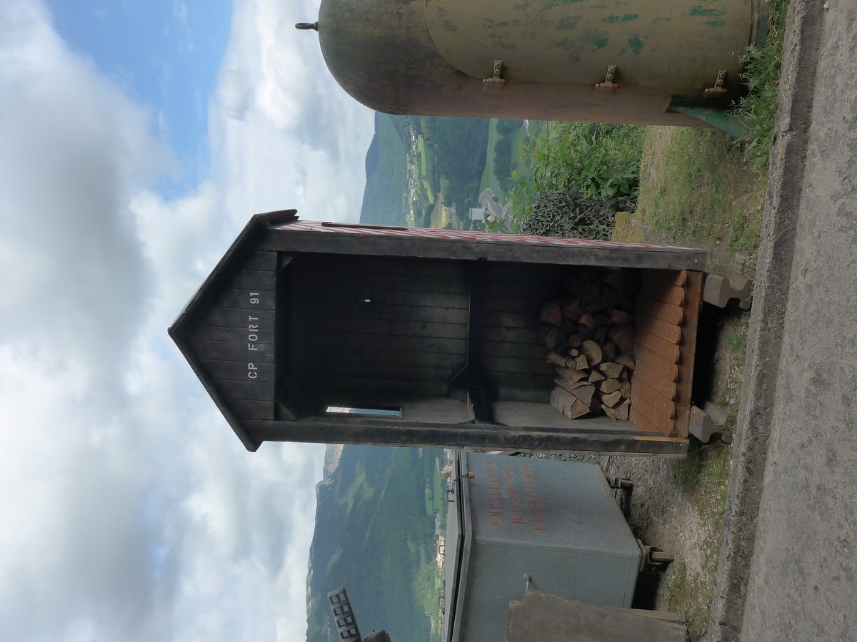 (181'557) - Im Militrmuseum am 25. Juni 2017 in Vallorbe