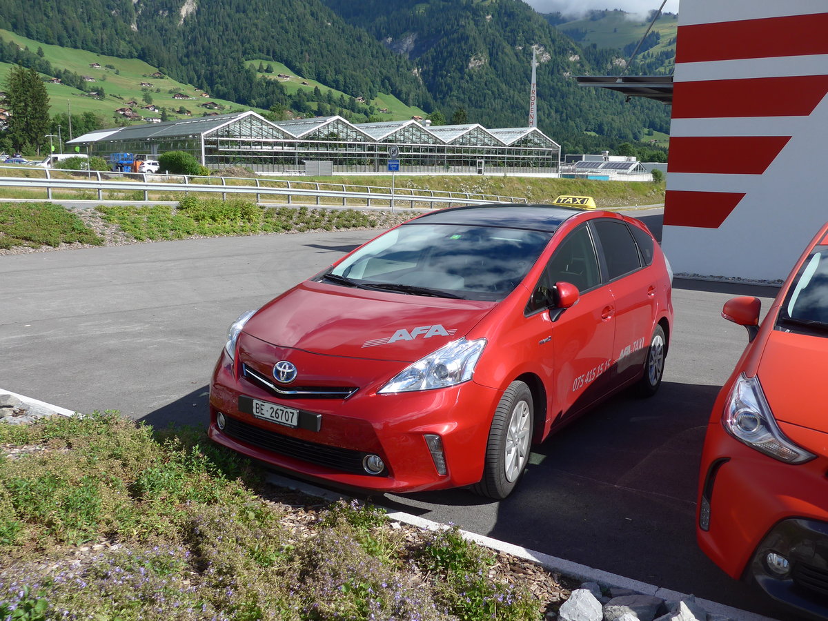 (181'638) - AFA Adelboden - Nr. 26'707 - Toyota am 1. Juli 2017 in Frutigen, Garage