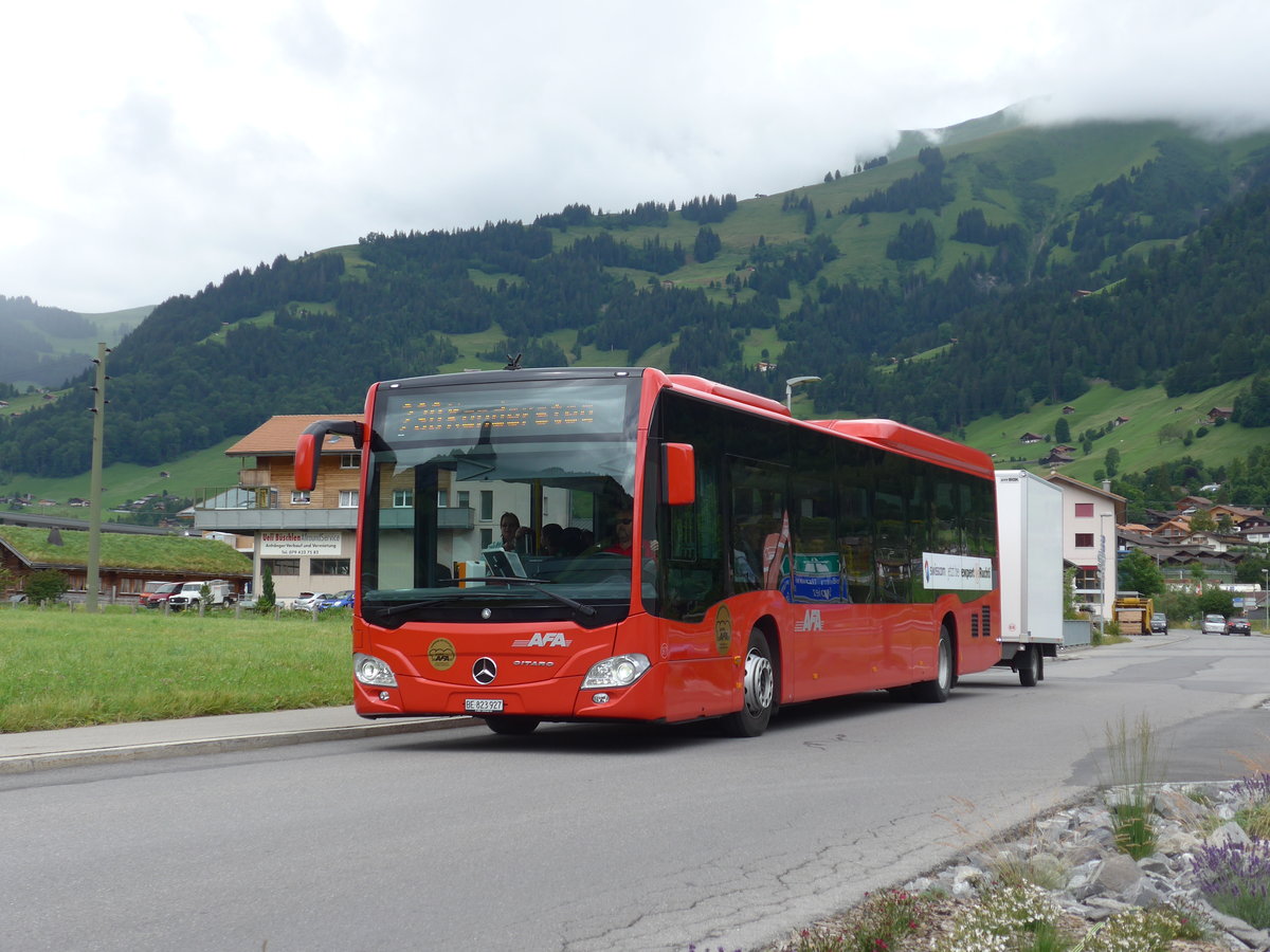 (181'696) - AFA Adelboden - Nr. 97/BE 823'927 - Mercedes am 1. Juli 2017 in Frutigen, Garage