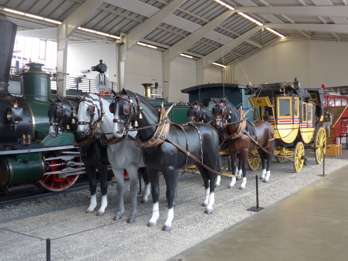 (181'759) - Postkutsche - Nr. 1485 - am 8. Juli 2017 in Luzern, Verkehrshaus