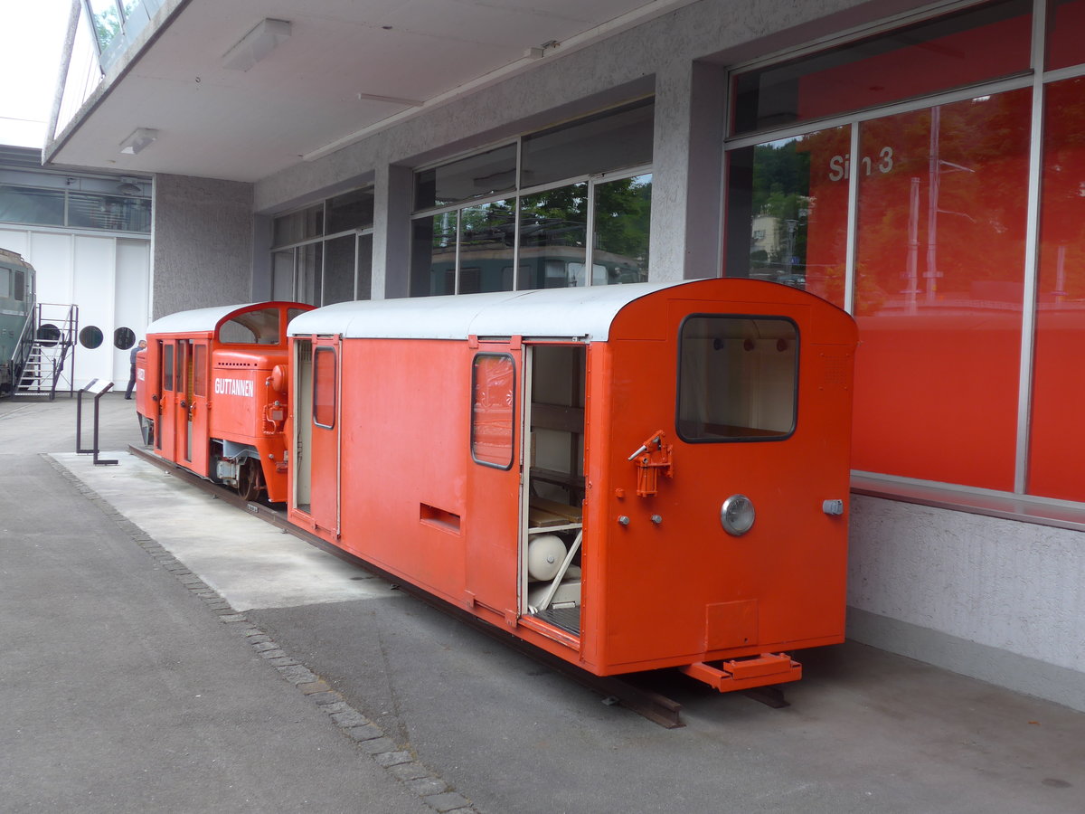 (181'761) - Handeck-Guttannen-Personenwagen am 8. Juli 2017 in Luzern, Verkehrshaus
