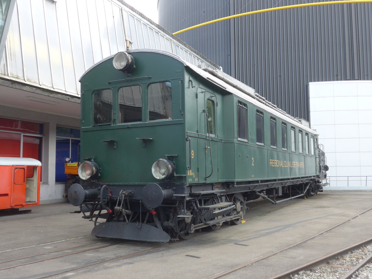 (181'764) - Regional du Val-de-Travers - Nr. 9 - am 8. Juli 2017 in Luzern, Verkehrshaus