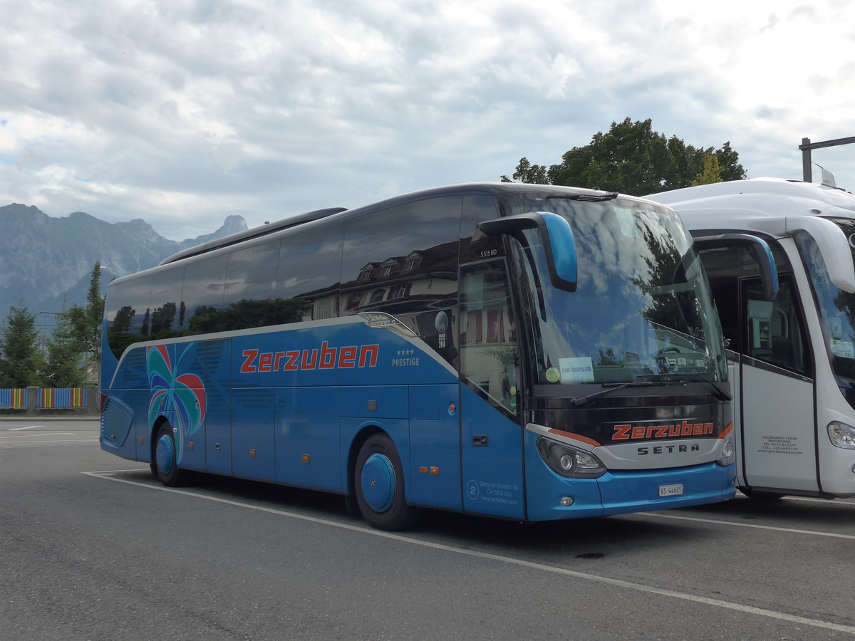 (182'032) - Zerzuben, Visp-Eyholz - Nr. 2/VS 44'605 - Setra am 11. Juli 2017 in Thun, Seestrasse