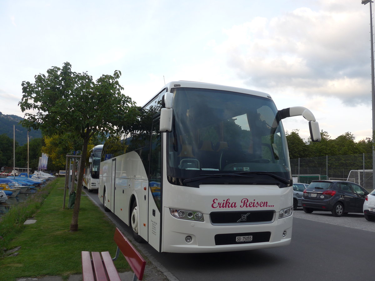 (182'075) - Erika-Reisen, Meltingen - SO 75'055 - Volvo am 15. Juli 2017 in Thun, Strandbad