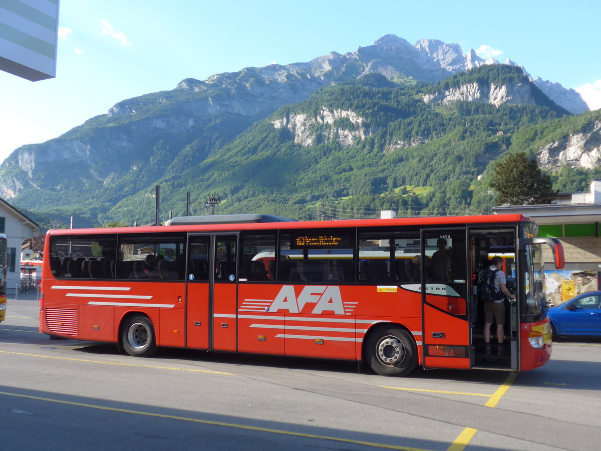 (182'317) - AFA Adelboden - Nr. 24/BE 26'701 - Setra am 30. Juli 2017 in Meiringen, Postautostation (Einsatz AVG M.)