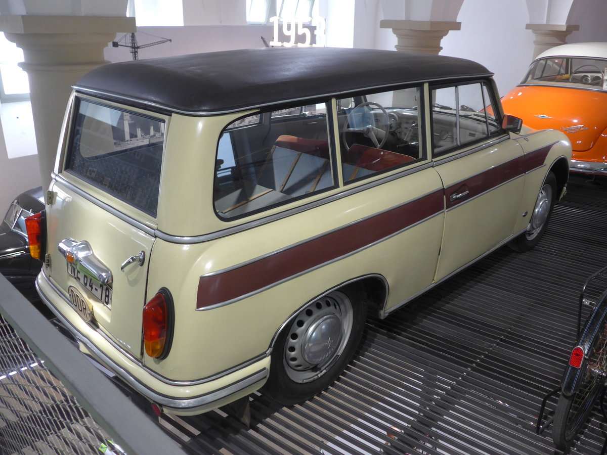 (182'948) - AWZ von 1956 - NE 64-18 - am 8. August 2017 in Dresden, Verkehrsmuseum