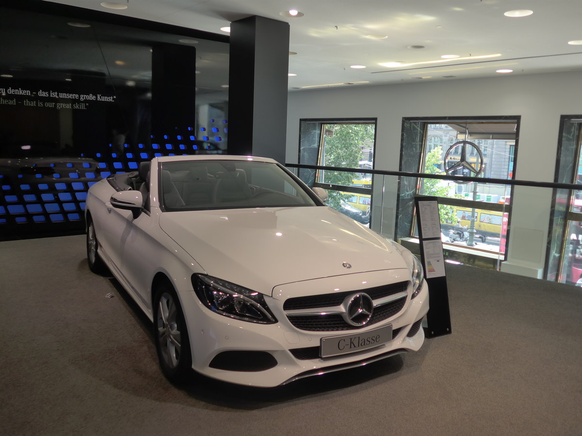 (183'308) - Mercedes C-Klasse am 10. August 2017 in Berlin