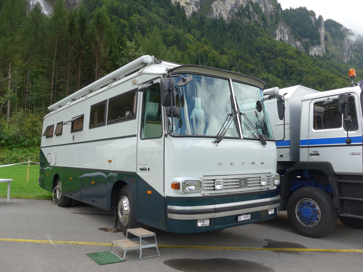 (183'604) - ??? - SO 79'050 - Setra am 19. August 2017 in Unterbach, Rollfeld