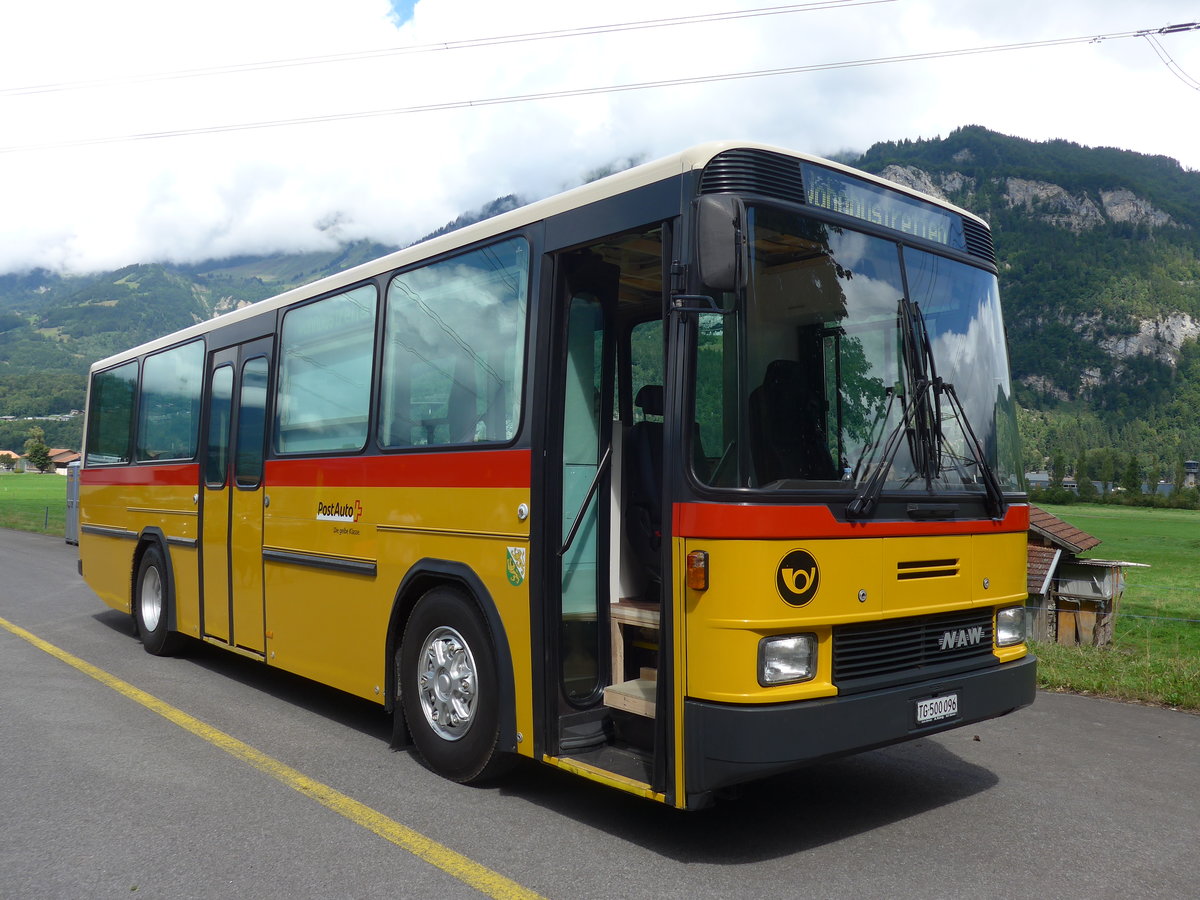 (183'612) - Bchi, Bussnang - TG 500'096 - NAW/Hess (ex Kng, Beinwil; ex Voegtlin-Meyer, Brugg Nr. 79) am 19. August 2017 in Unterbach, Rollfeld